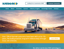 Tablet Screenshot of karmak.com